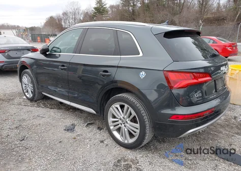 2018 Audi Q5 2.0T Premium/2.0T Tech Premium from USA, damaged, VIN WA1BNAFY8J2109657